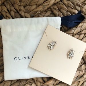 Olive + Piper Sienna Studs Ox Gold